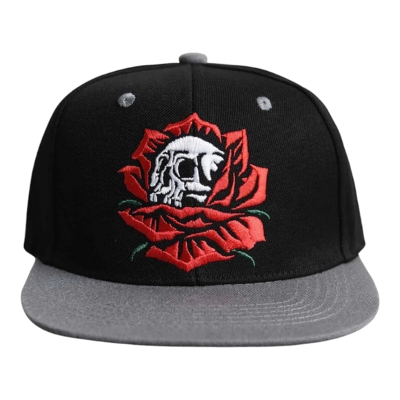 Ring of Fire "Skull Bloom" Snapback - Picture 2 of 6